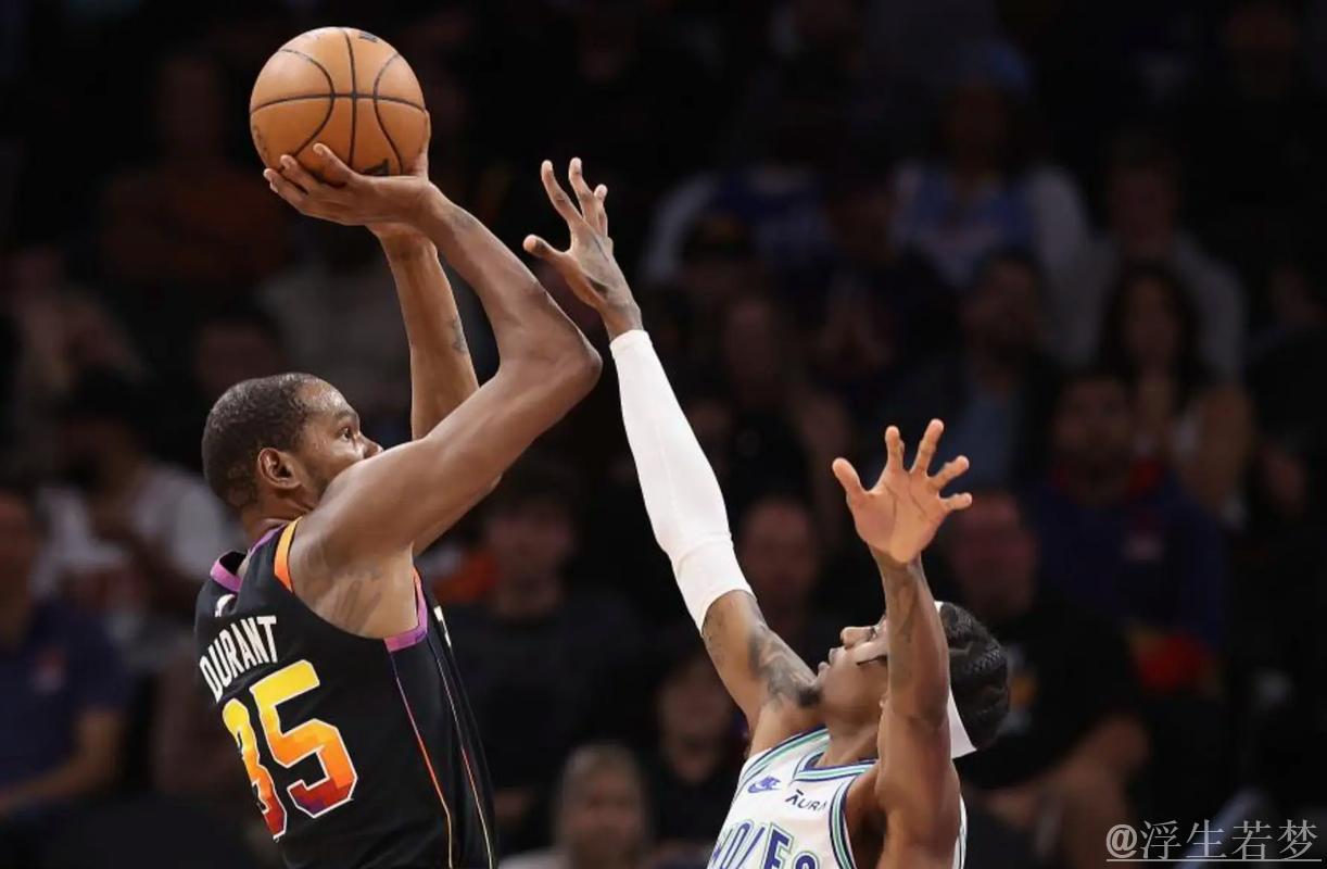 太阳失利于森林狼，布克表现欠佳